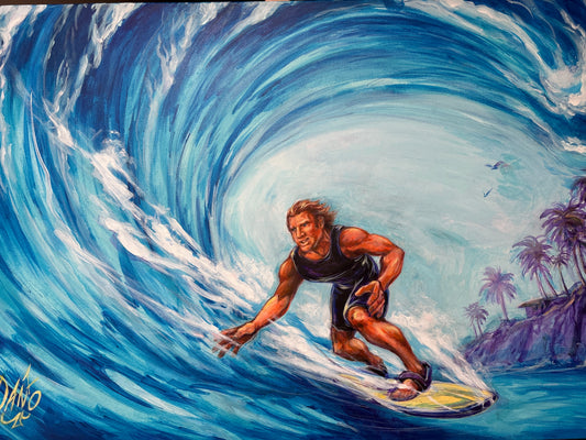 Laird Hamilton by Art by Dano (Print)
