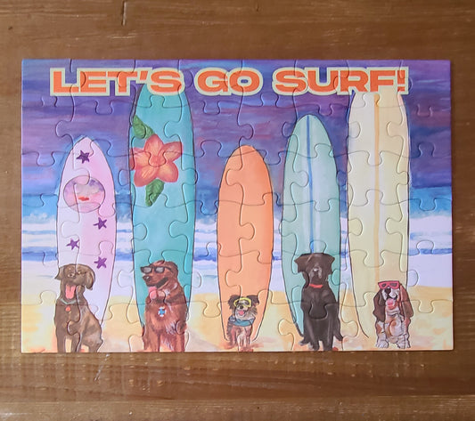 Let's Go Surf! 48 Piece Puzzle