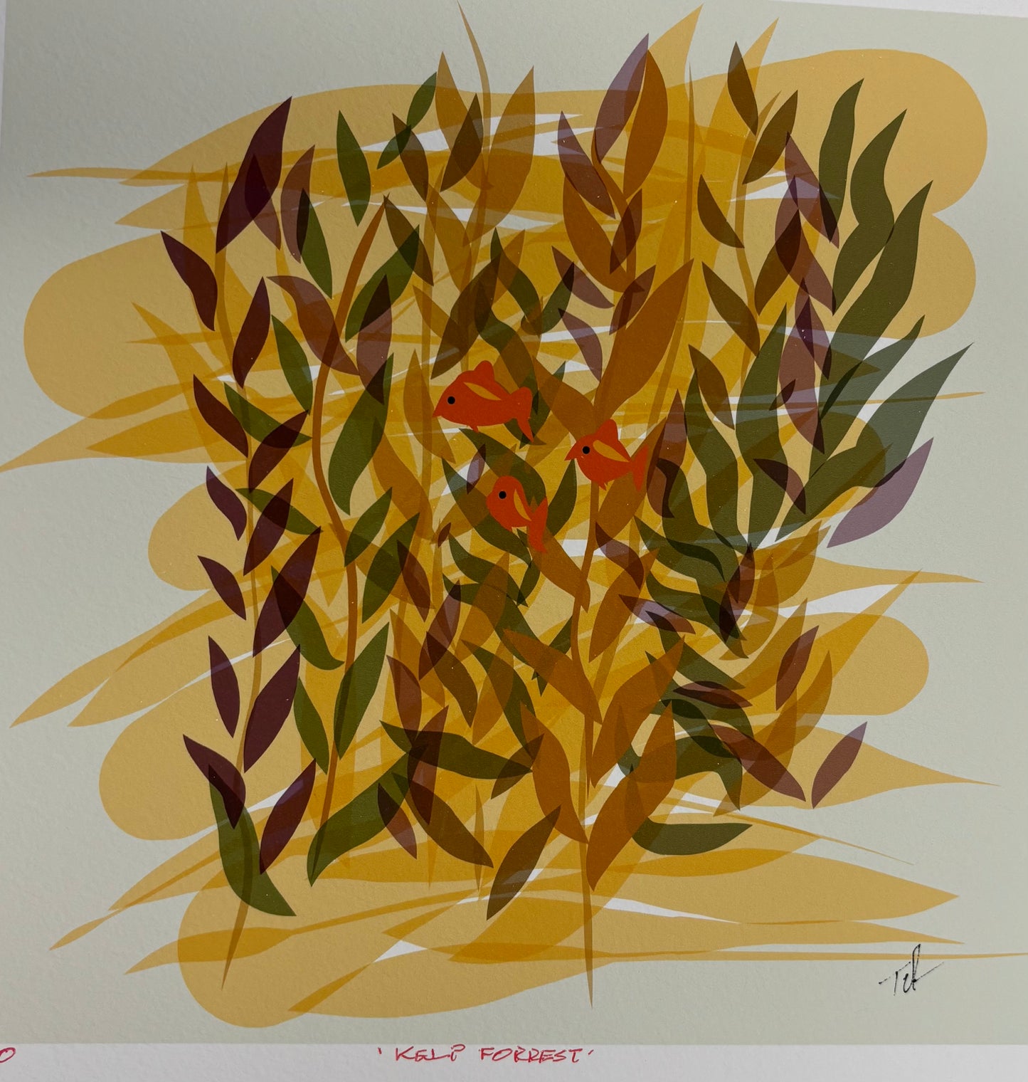Kelp Forest by Michael Tilden