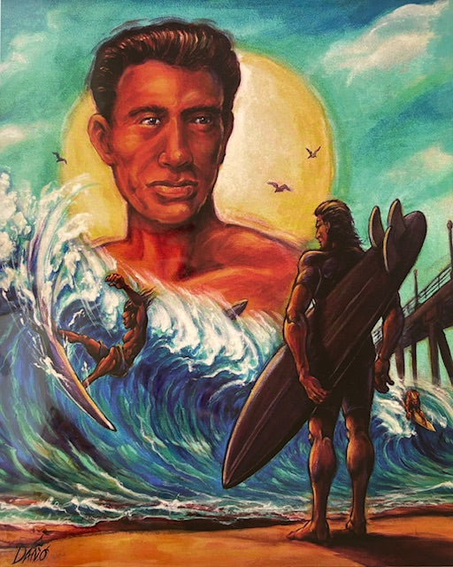 Duke Reflecting by Art by Dano (Print)