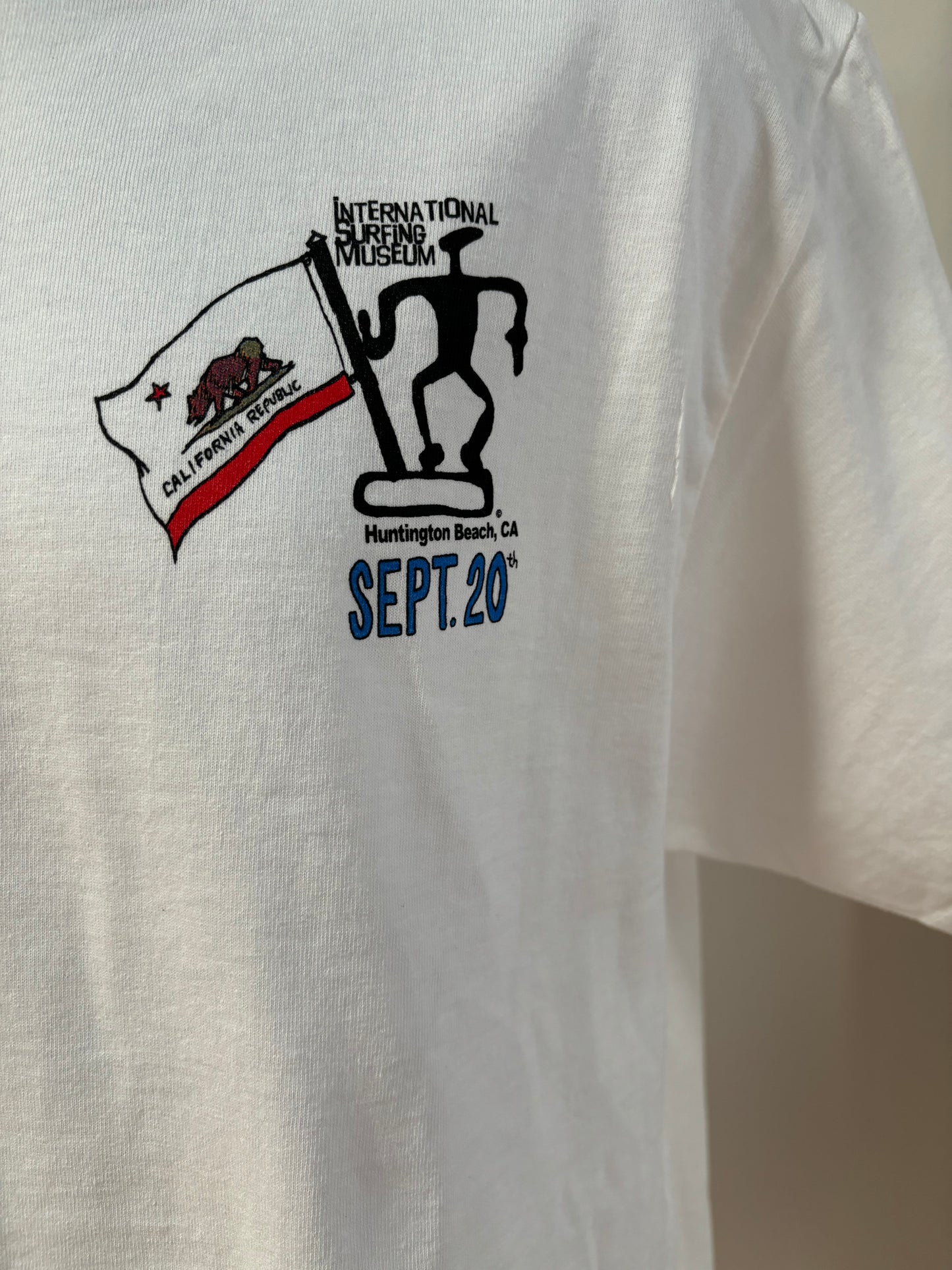 California Surfing Day Tee CREDIT CARD (WHITE COLOR) Short Sleeve T-Shirt