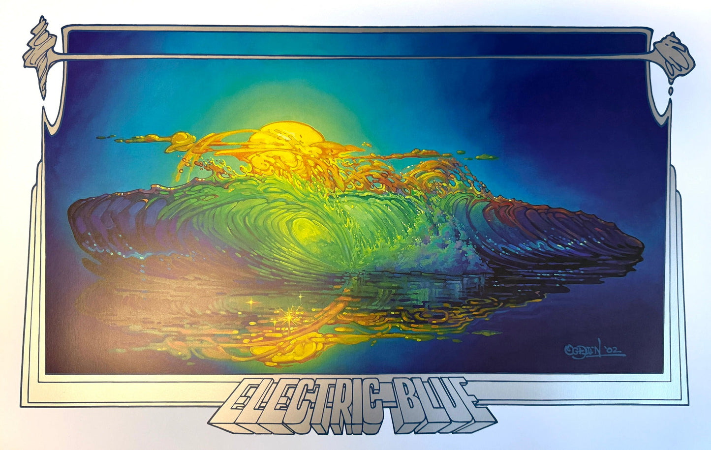 Electric Blue by Bill Ogden