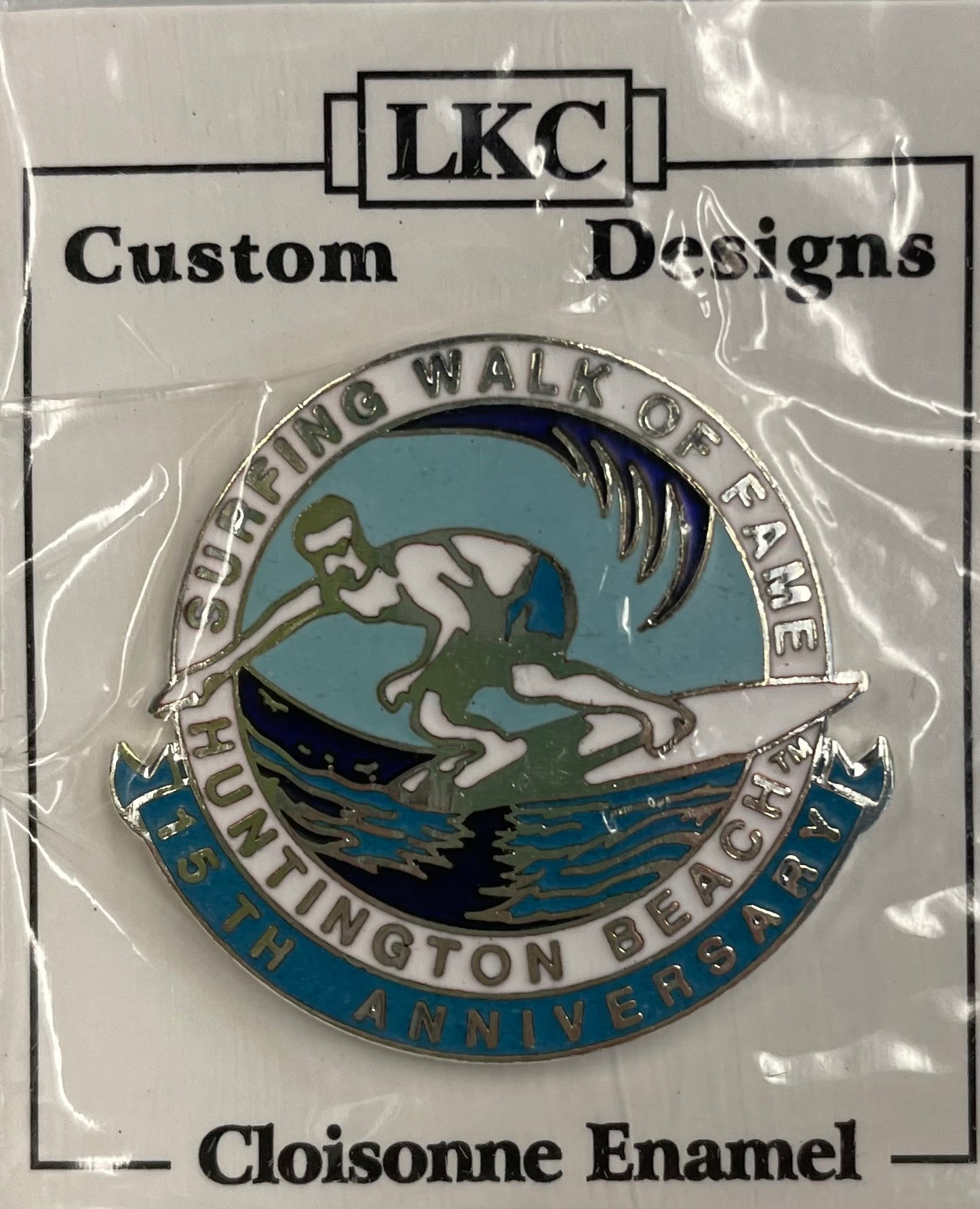 SURFING WALK OF FAME PIN