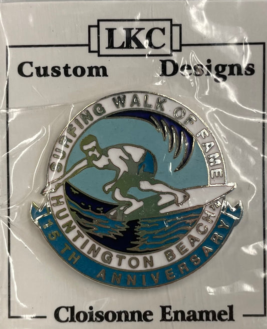 SURFING WALK OF FAME PIN