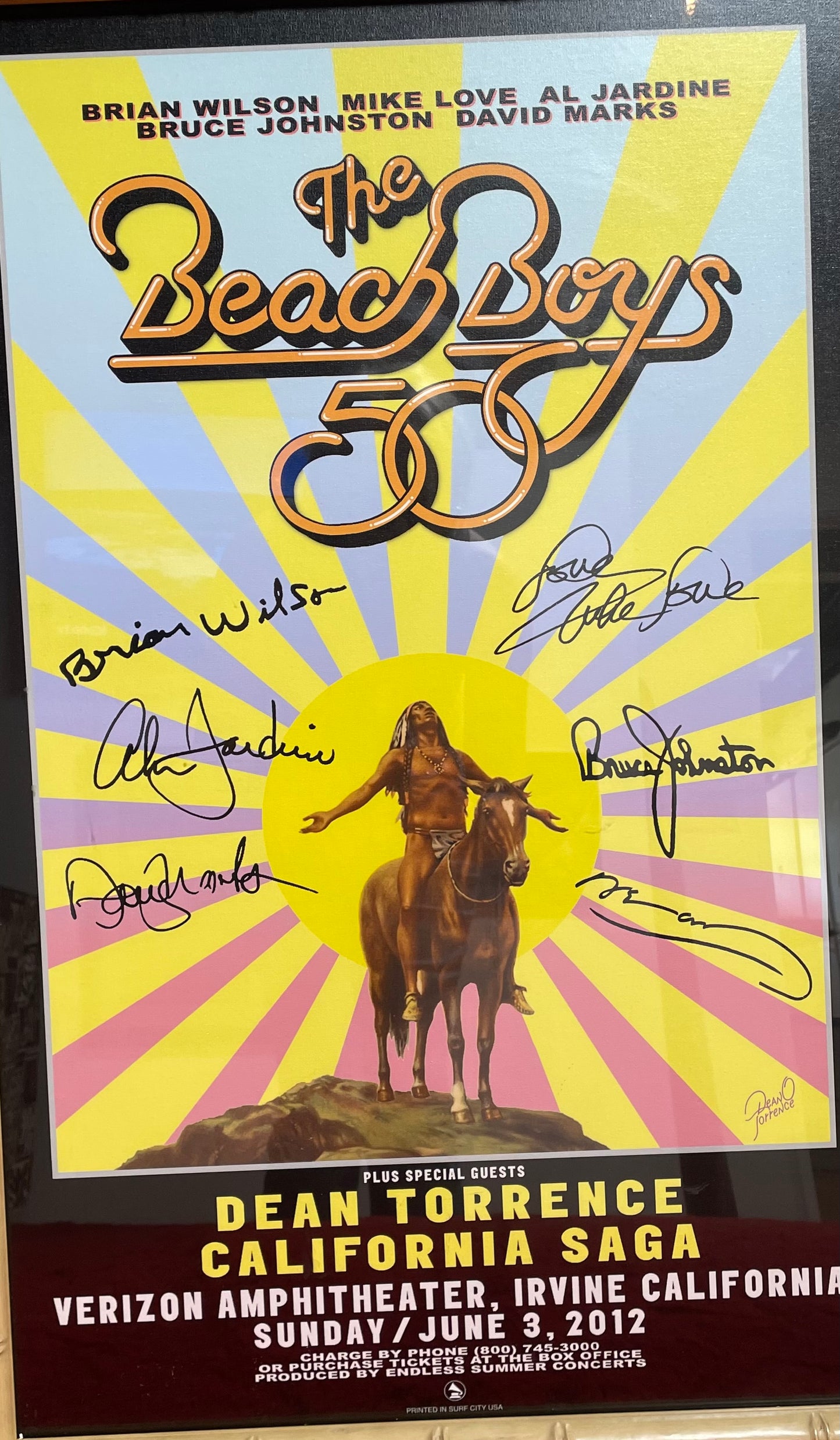 The Beach Boys 50 (LARGE) from the Dean Torrence Collection
