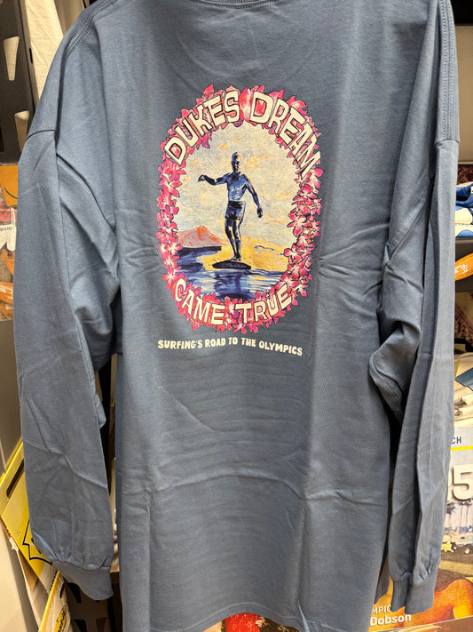 Dukes Dream Tee (BLUE) LONG Sleeve T-Shirt