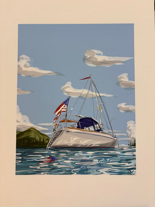 Swimmers View by Michael Tilden