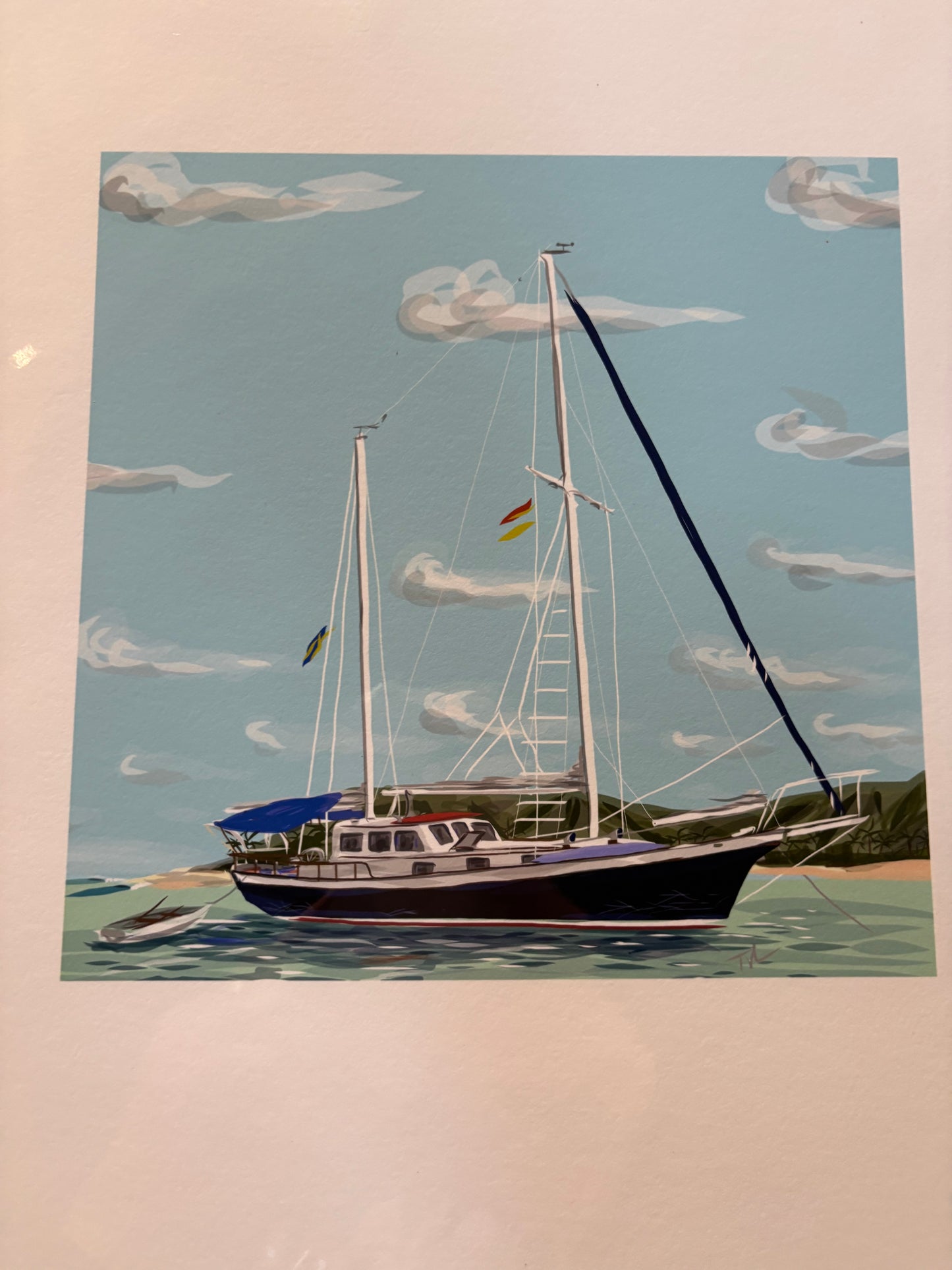 Newporter Ketch by Michael Tilden