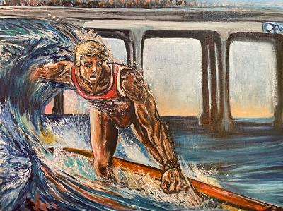 "Cheyne Horan at the OP Pro" PRINT by Joshua Ben Paskowitz