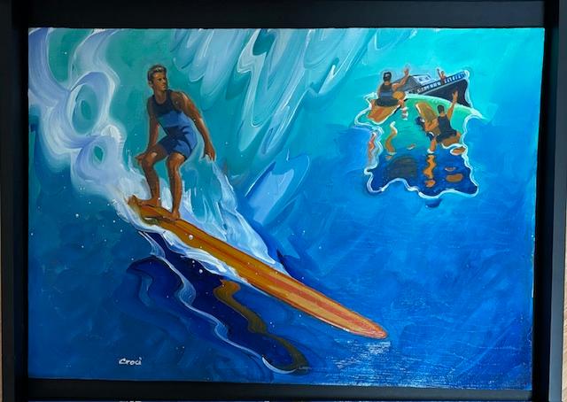 Duke's Big Wave by Ron Croci