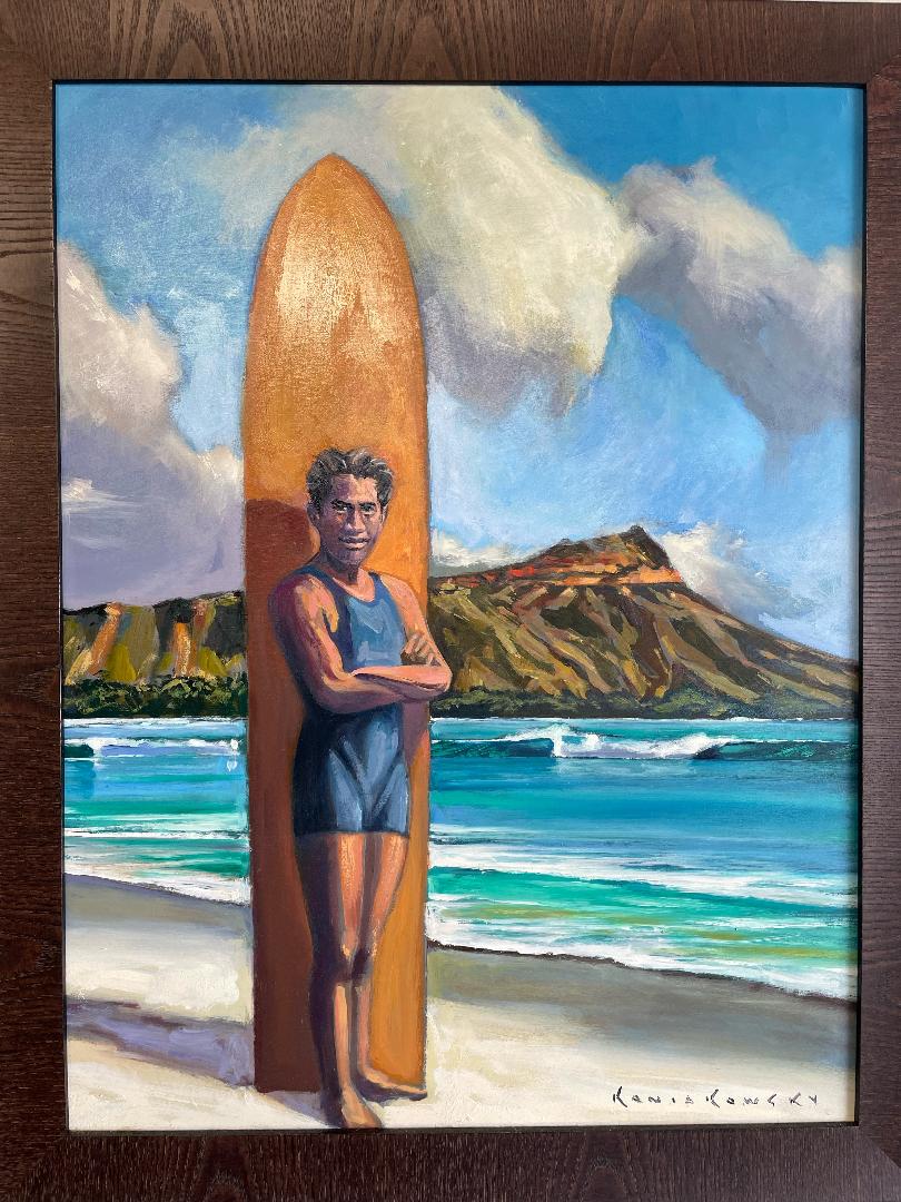 Duke at Home (Original) by Wade Koniakowsky