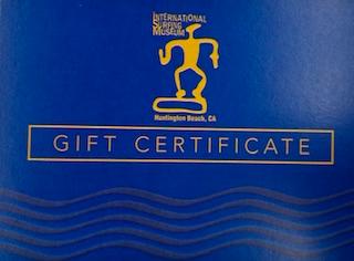 HBISM GIFT CERTIFICATE