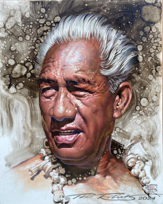 Duke Senior Portrait (ORIGINAL) by Phil Roberts