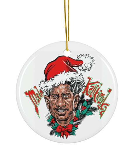 Mele Kalikimaka Ornament by Phil Roberts