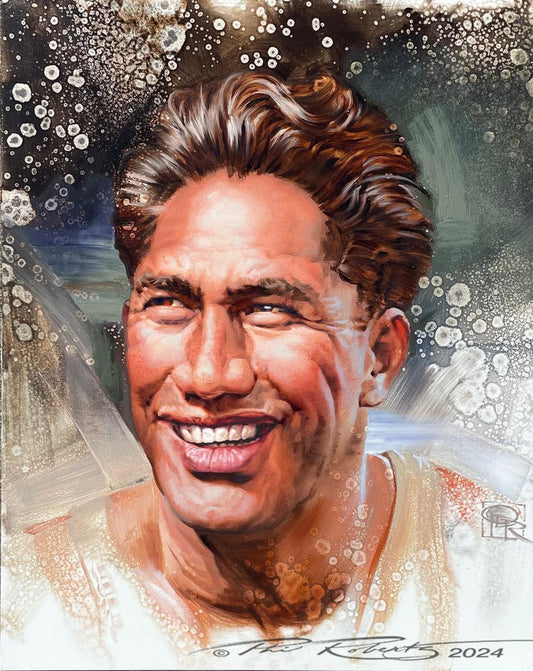 DUKE-YOUNGER Portrait (ORIGINAL) by Phil Roberts