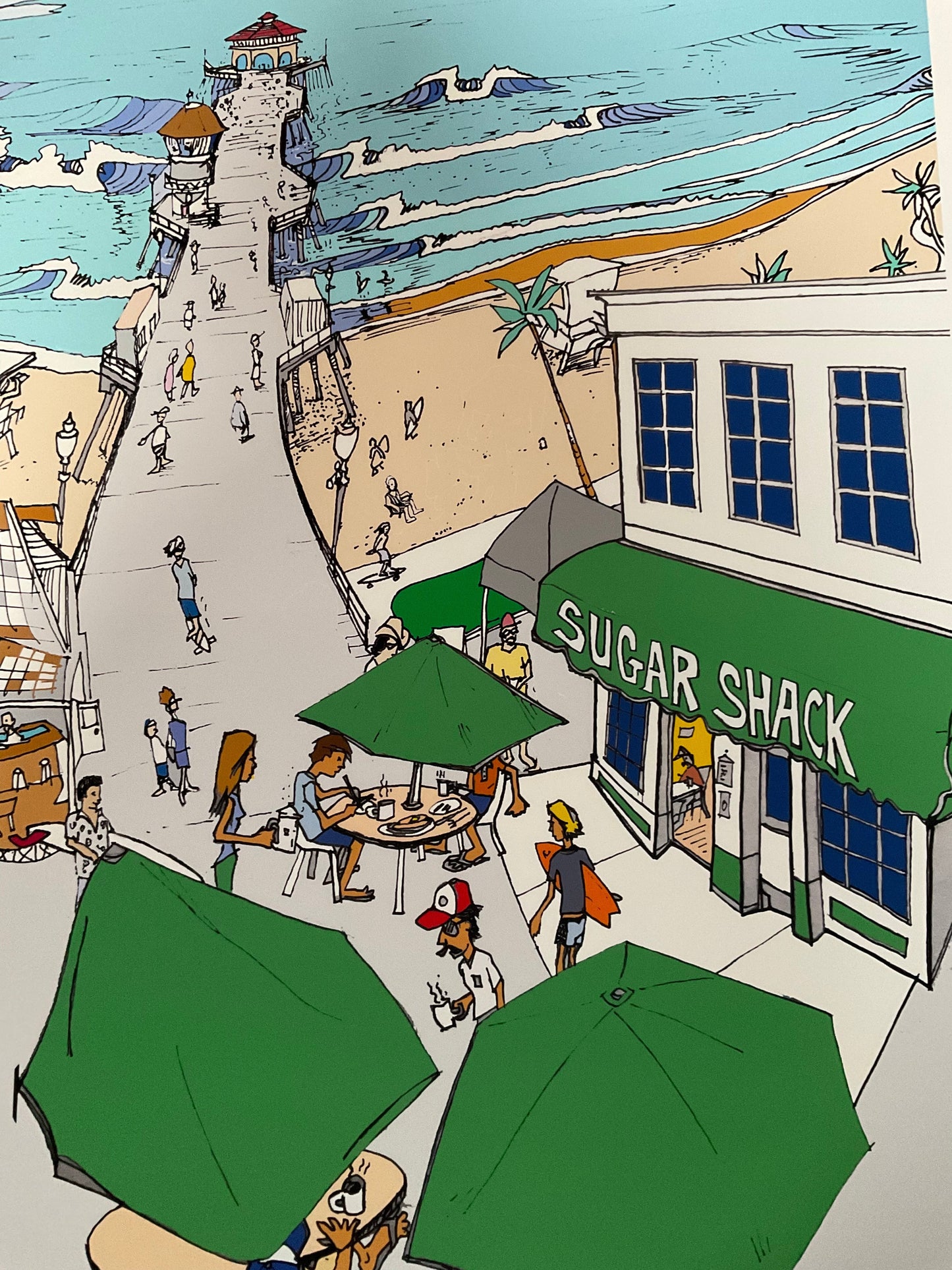 'Sugar Shack' by Ricky Blake (print)