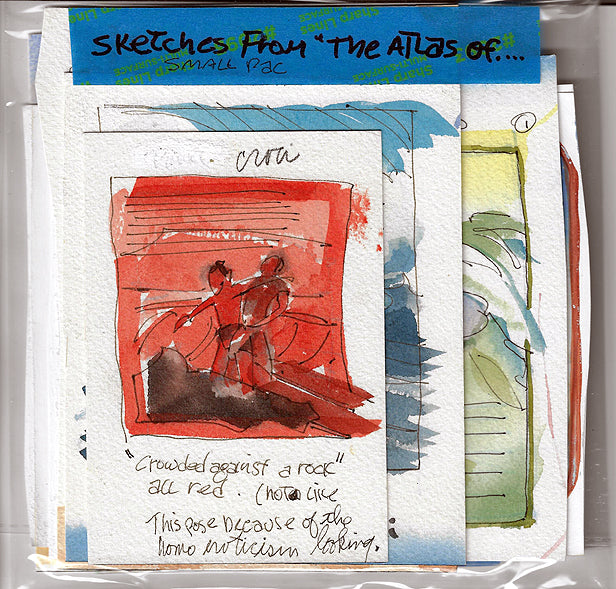 Small Pack of 12 Sketches Ron Croci
