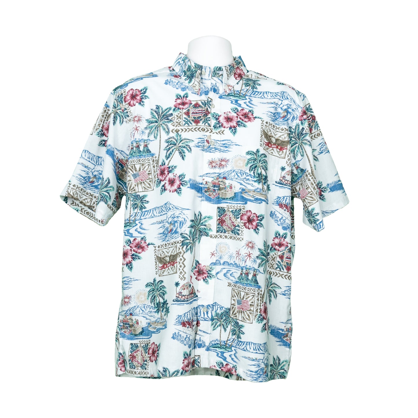 Reyn Spooner "Summer Commemorative 2022" Short Sleeve Btn Down