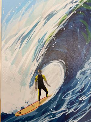 Dale at Big Rock by Michael Tilden