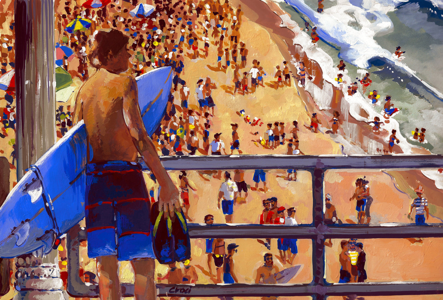View From The Pier by Ron Croci
