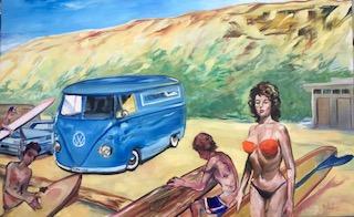 'A Really Good Day at San Onofre' by Ricky Blake