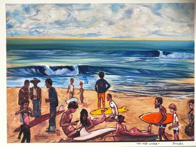 At the Ocean by Ricky Blake (print)