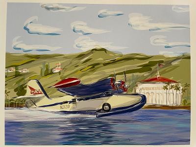 Avalon Sea Plane by Michael Tilden