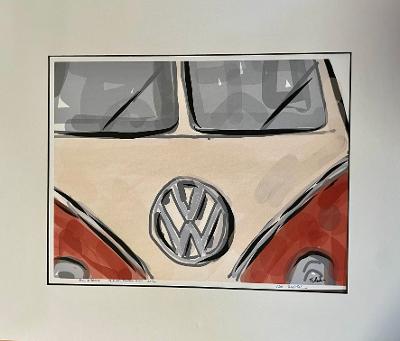 Bus Front by Michael Tilden