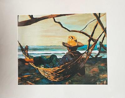 Hal in the Hammock by P. Tobin