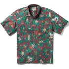 Reyn Spooner Hawaiian Christmas 22 RED Short Sleeve Btn Down