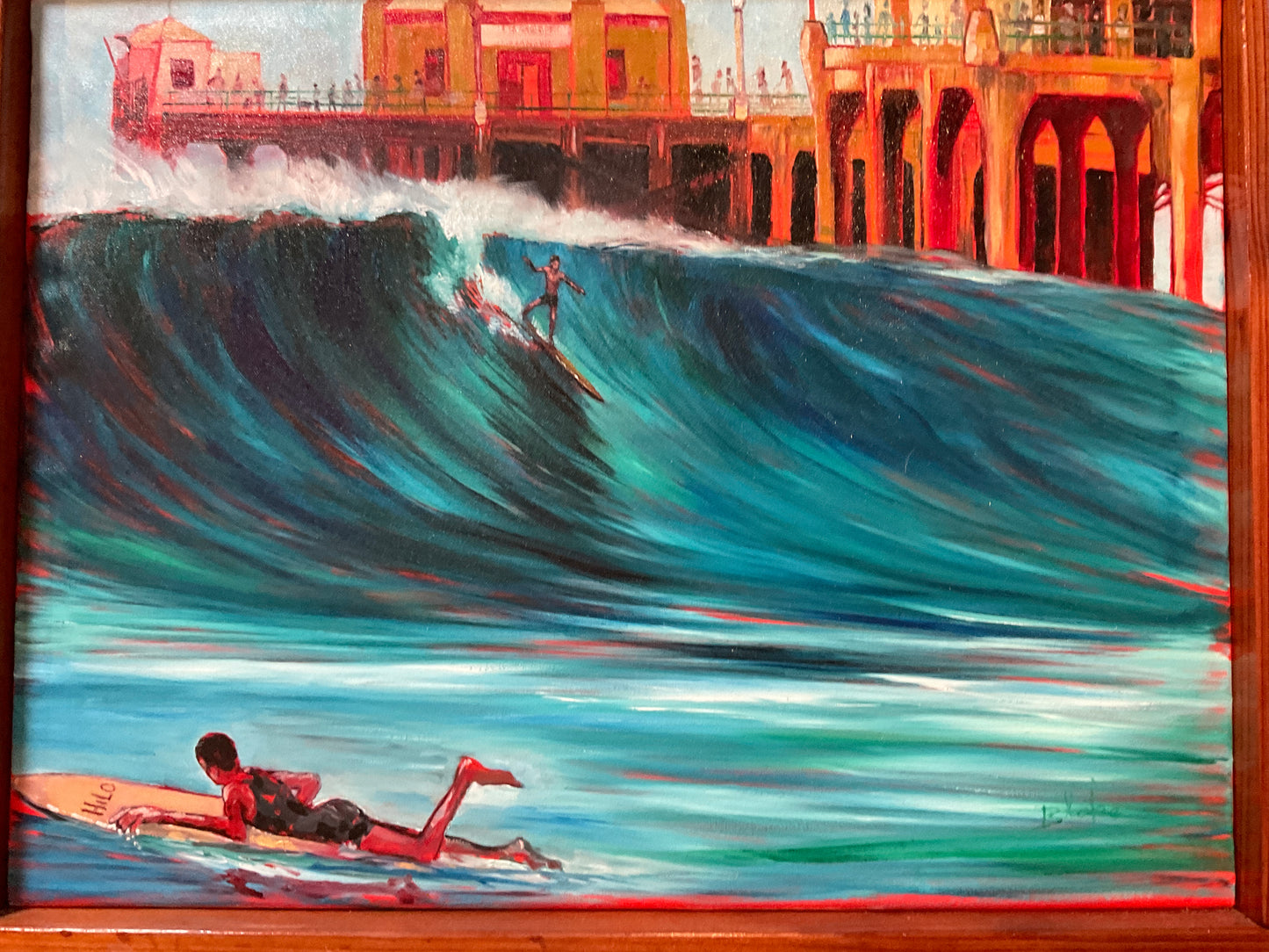 'Historic Huntington Surf by Ricky Blake