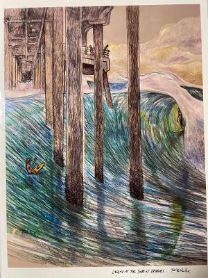 Legend of the Surf of Dreams by Ricky Blake (print)