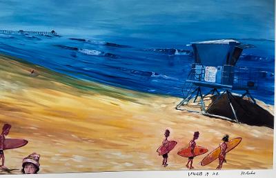 Lifeguard 14 H.B. by Ricky Blake (print)