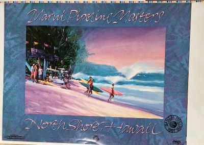 Marui Pipeline Masters by Ken Auster (Print)