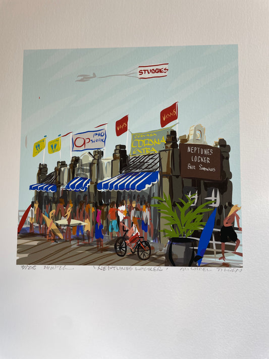 Neptunes Locker Print by Michael Tilden