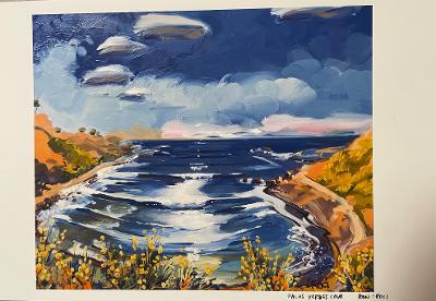 Palos Verdes Cove (PRINT) by Ron Croci (print)