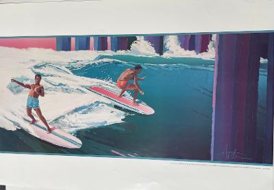Pier Shot by Ken Auster (Print)