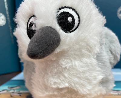 Plush Sandpiper Stuffed Toy by Kim Ann