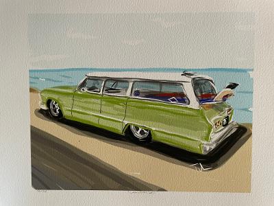 Slammed Wagon by Michael Tilden