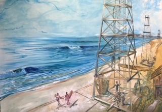 'Oil and Surf 17th' by Ricky Blake