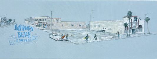 Huntington Beach Surf Ghetto by Rick Blake