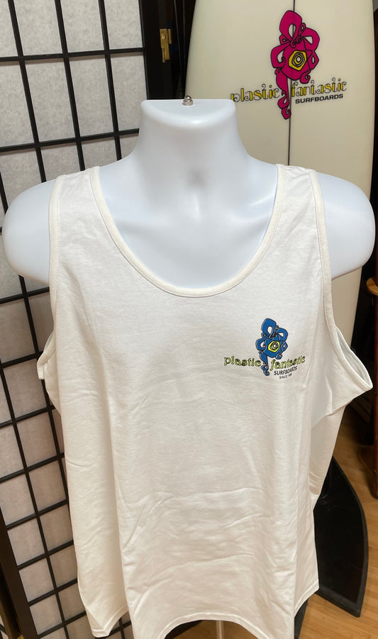 Plastic Fantastic WHITE Men's Tank T-Shirt