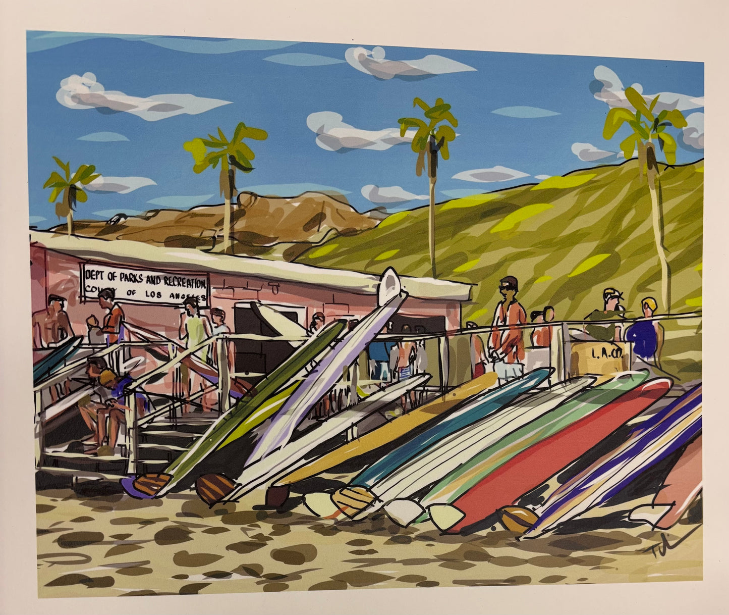 Torrance Beach by Michael Tilden
