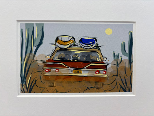 Dudes (LARGE-MATTED) by Michael Tilden