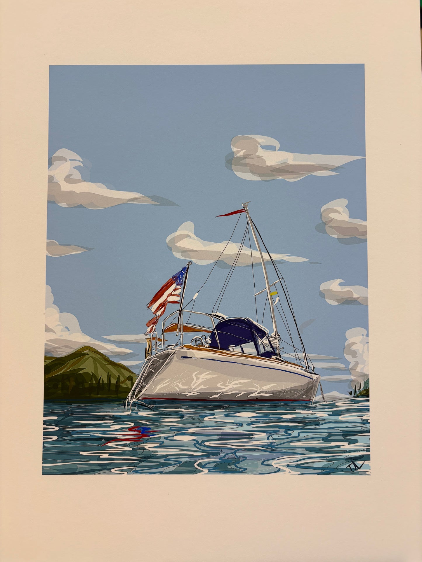 Swimmers View by Michael Tilden