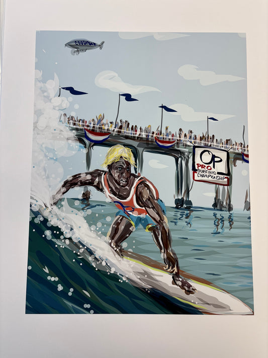 Cheyne Horan OP PRO  (Print)  by Michael Tilden
