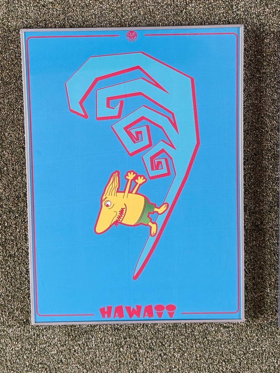 Hawaii (metal frame) by Gomez Bueno