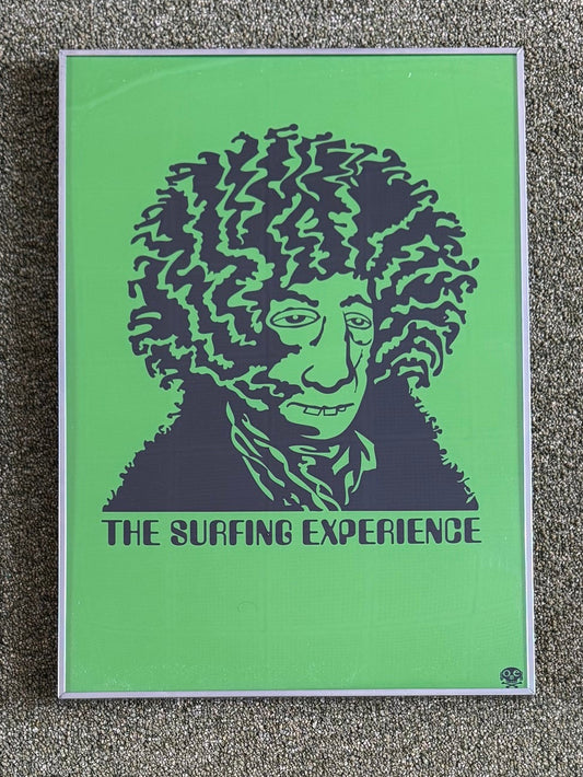 The Surfing Experience (Green) by Gomez Bueno