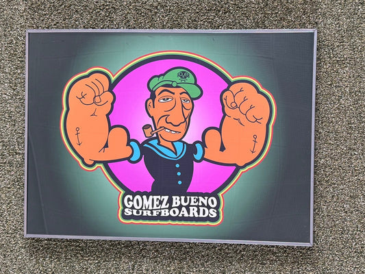 GB Surfboards (metal frame) by Gomez Bueno