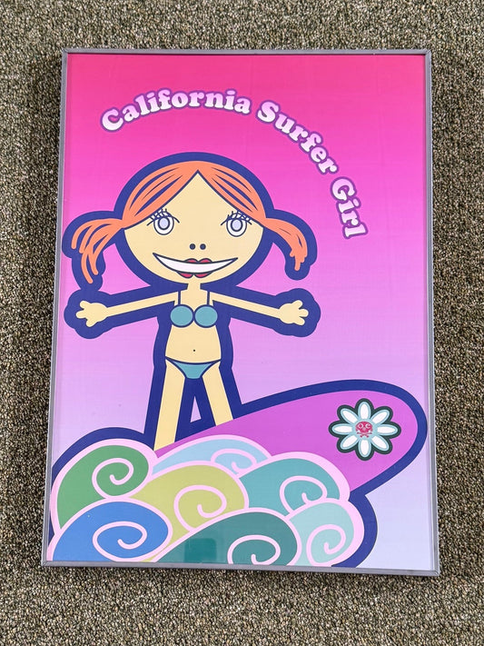 California Surfer Girl by Gomez Bueno